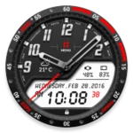 Logo of Challenger Watch Face android Application 